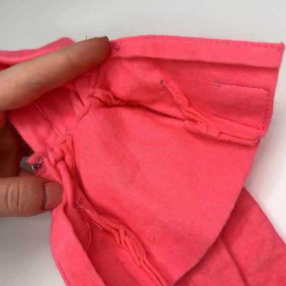 Vintage 1960s Barbie Doll Clone Neon Pink Sweater And Pants Soft - Picture 3 of 7